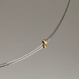 Modern Minimalist Sterling Silver Necklace